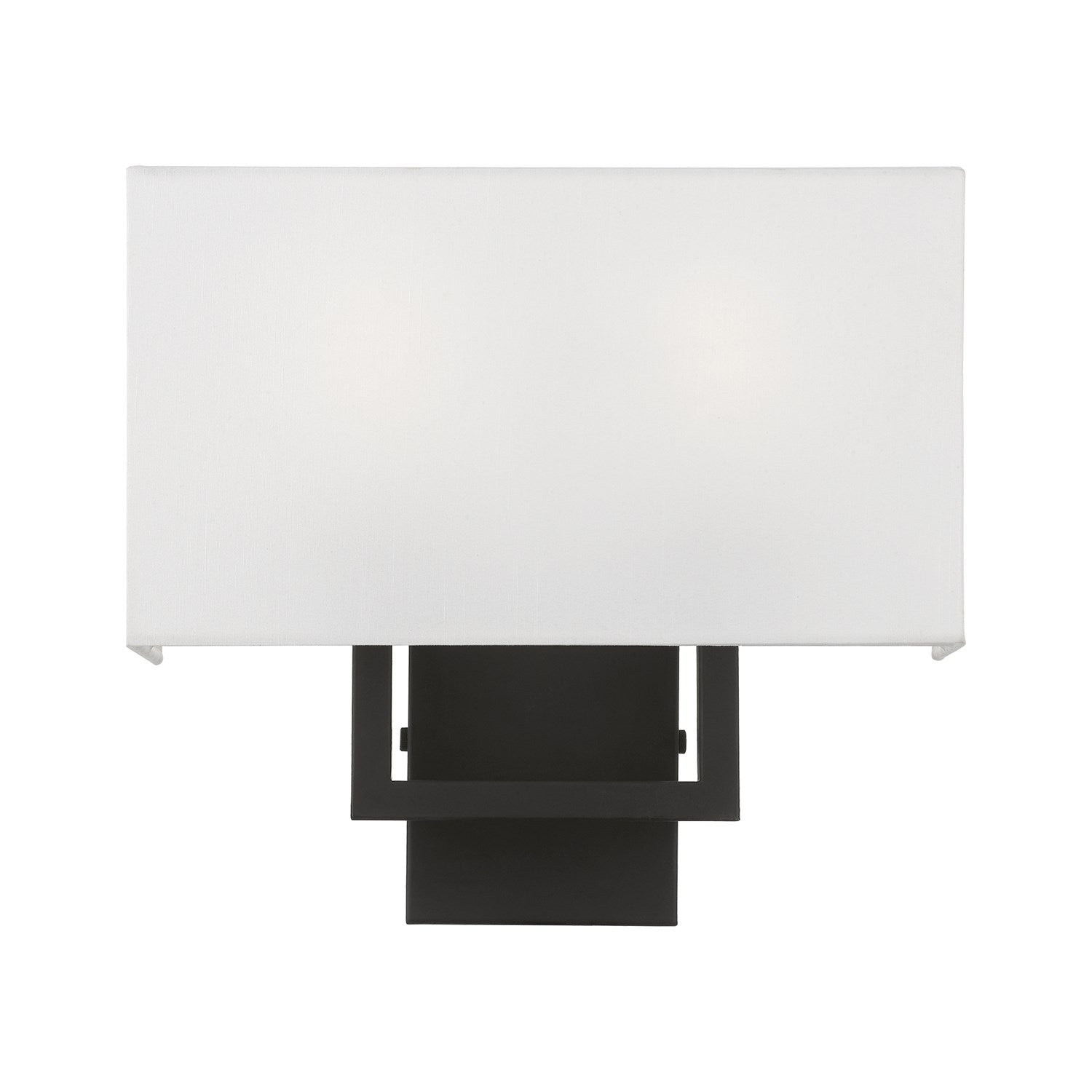 2 Light Black Ada Sconce by Livex Lighting