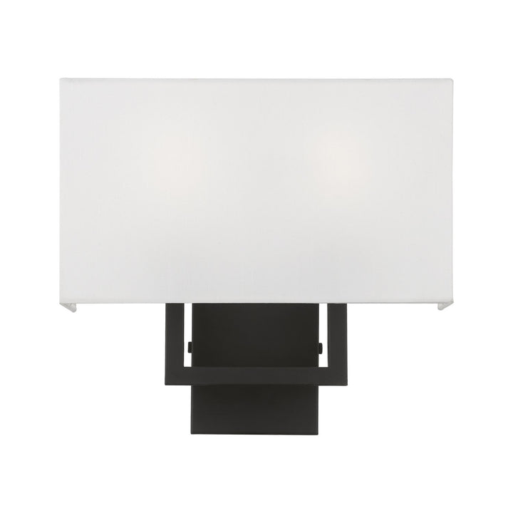 2 Light Black Ada Sconce by Livex Lighting