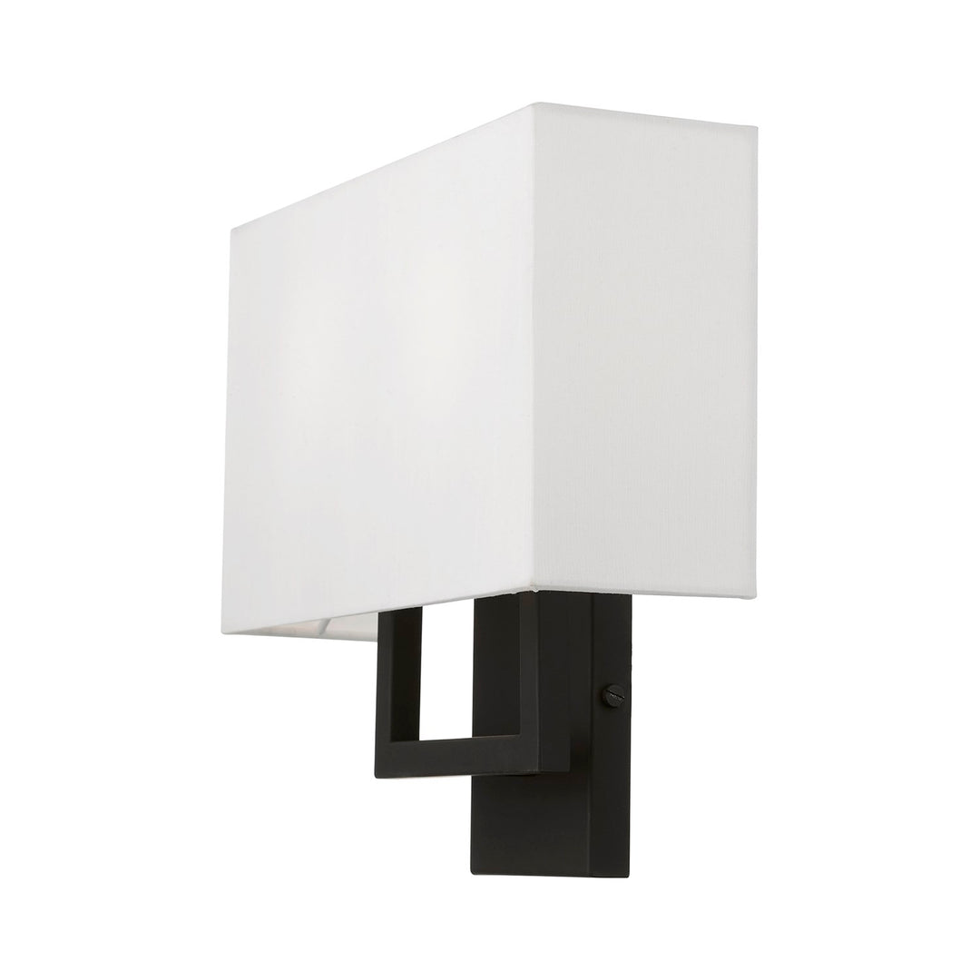 2 Light Black Ada Sconce