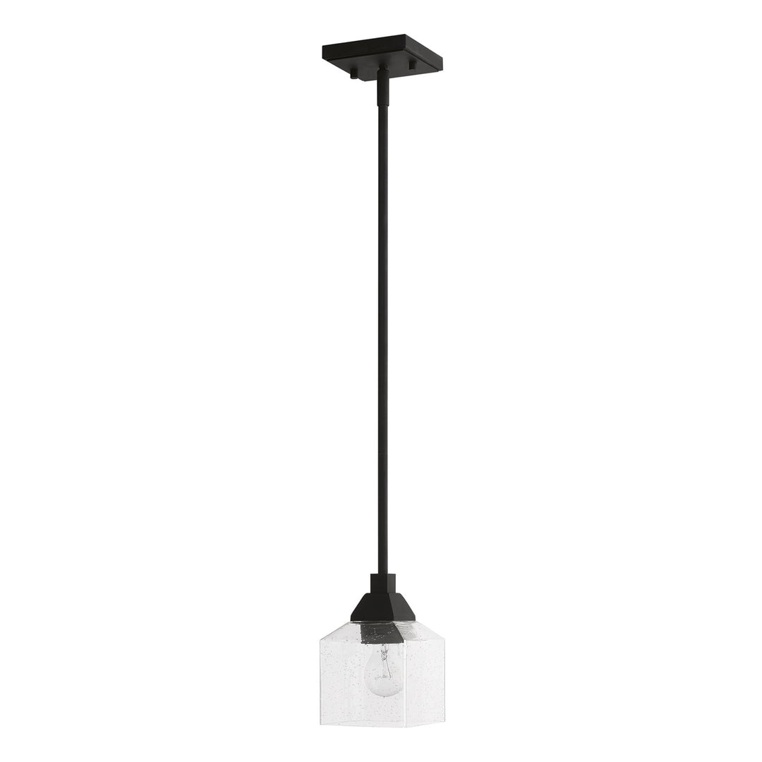 1 Light Black Mini Pendant