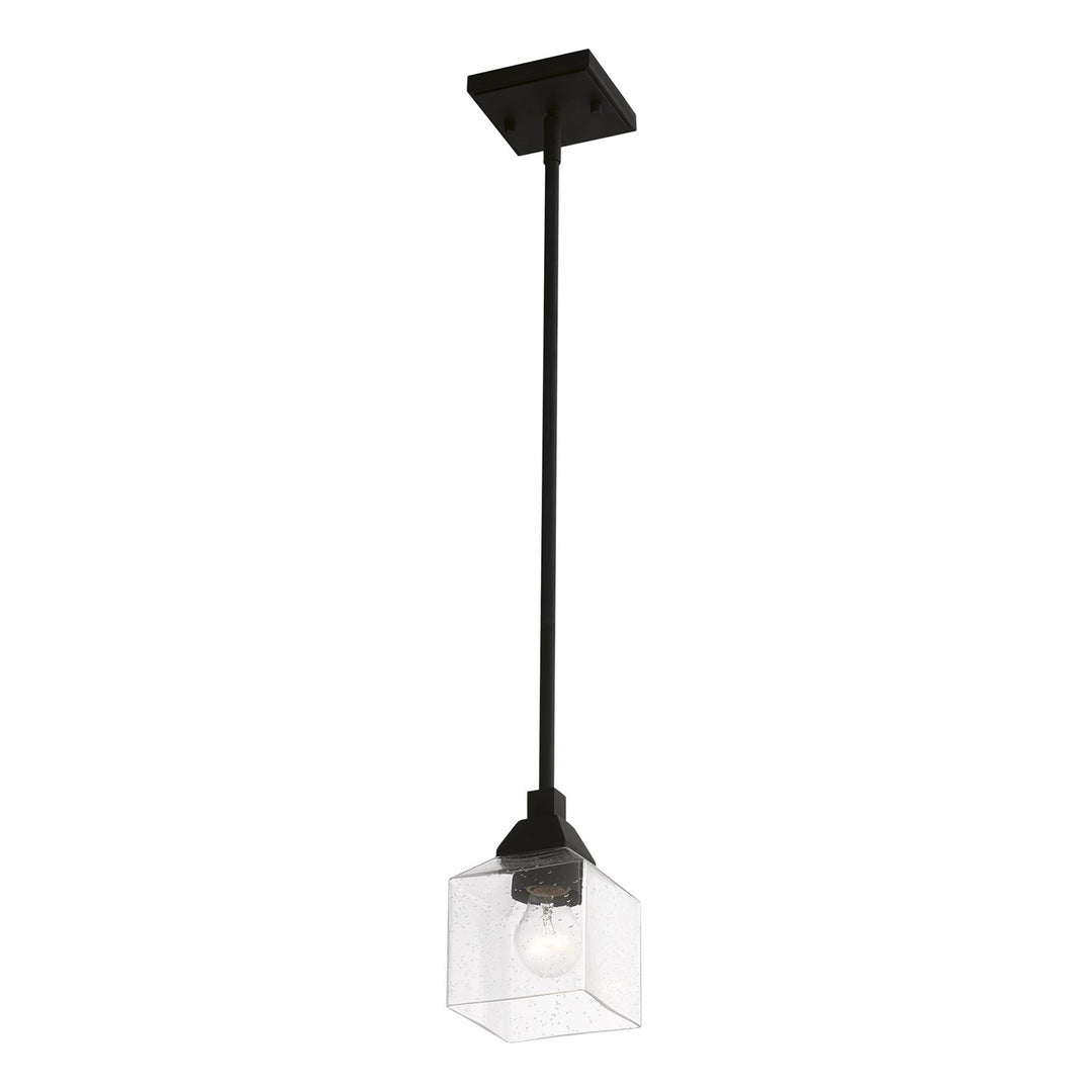 1 Light Black Mini Pendant