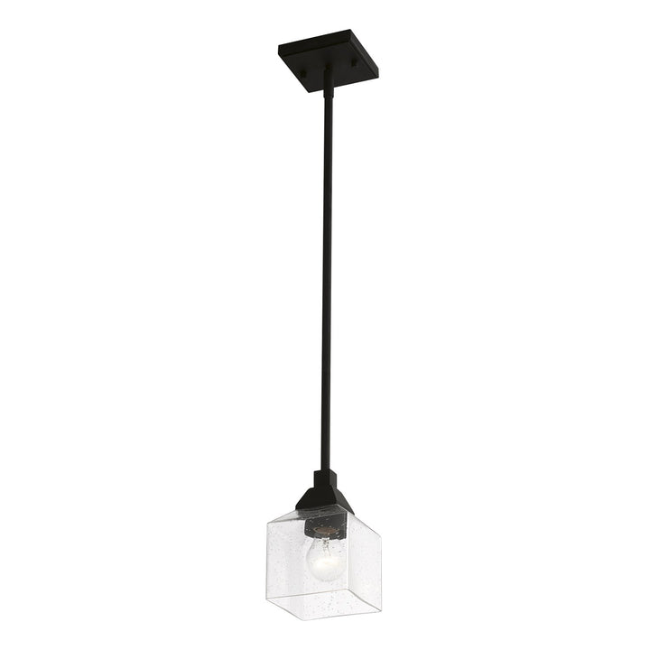 1 Light Black Mini Pendant