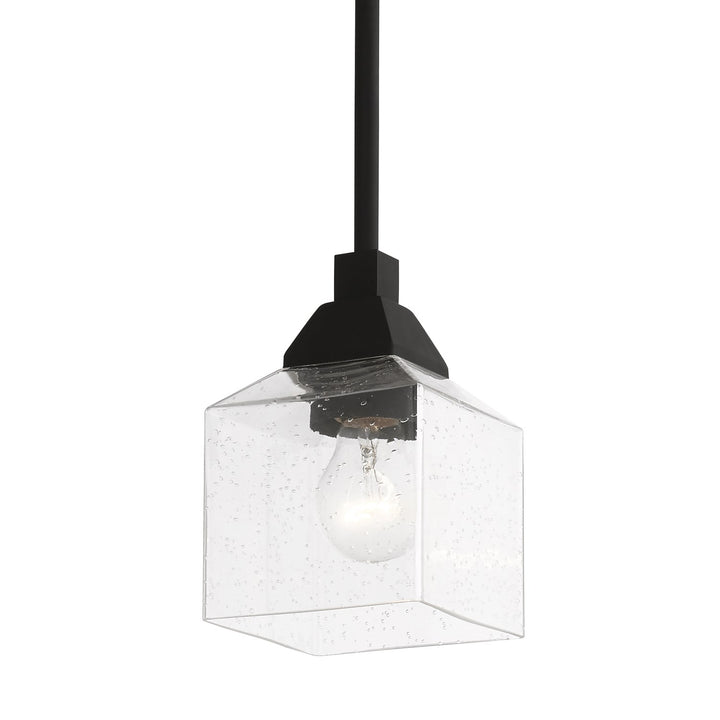 1 Light Black Mini Pendant