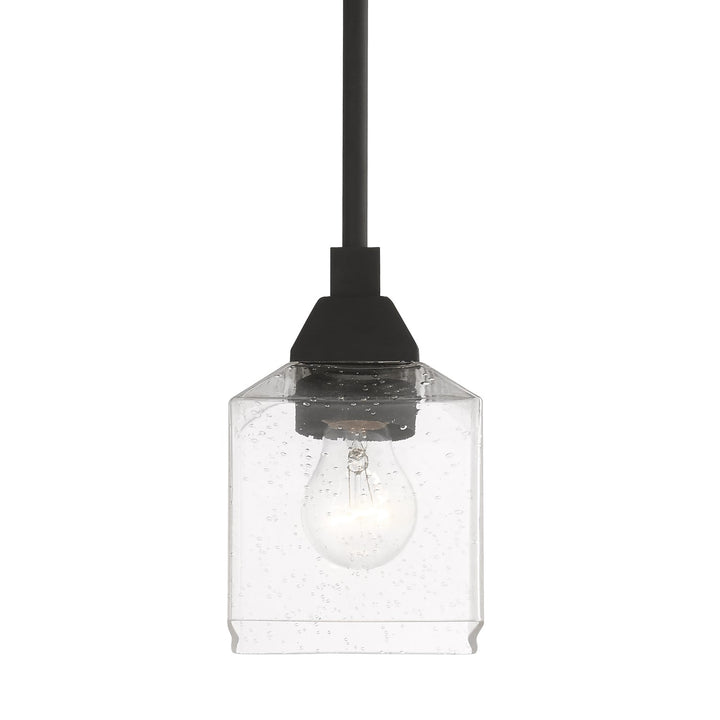1 Light Black Mini Pendant