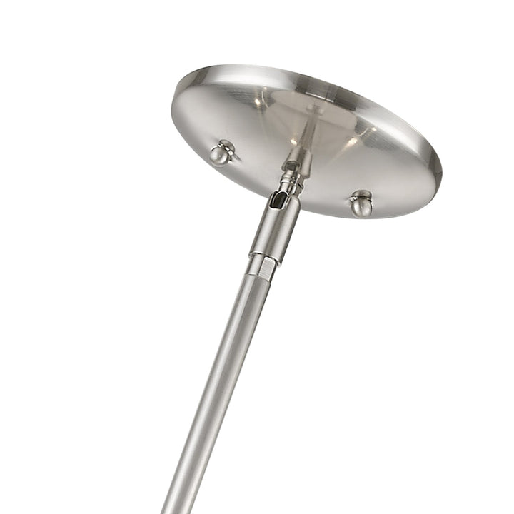8 Light Brushed Nickel Chandelier