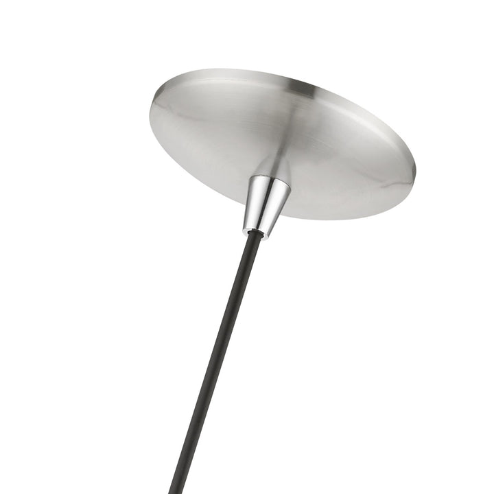 3 Light Brushed Nickel Pendant