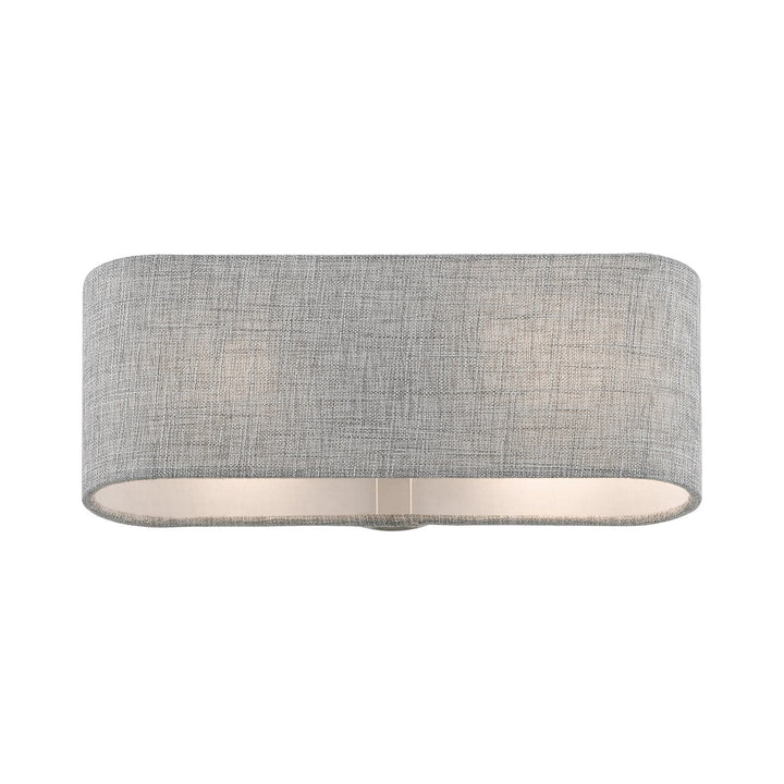 2 Light Brushed Nickel Ada Sconce