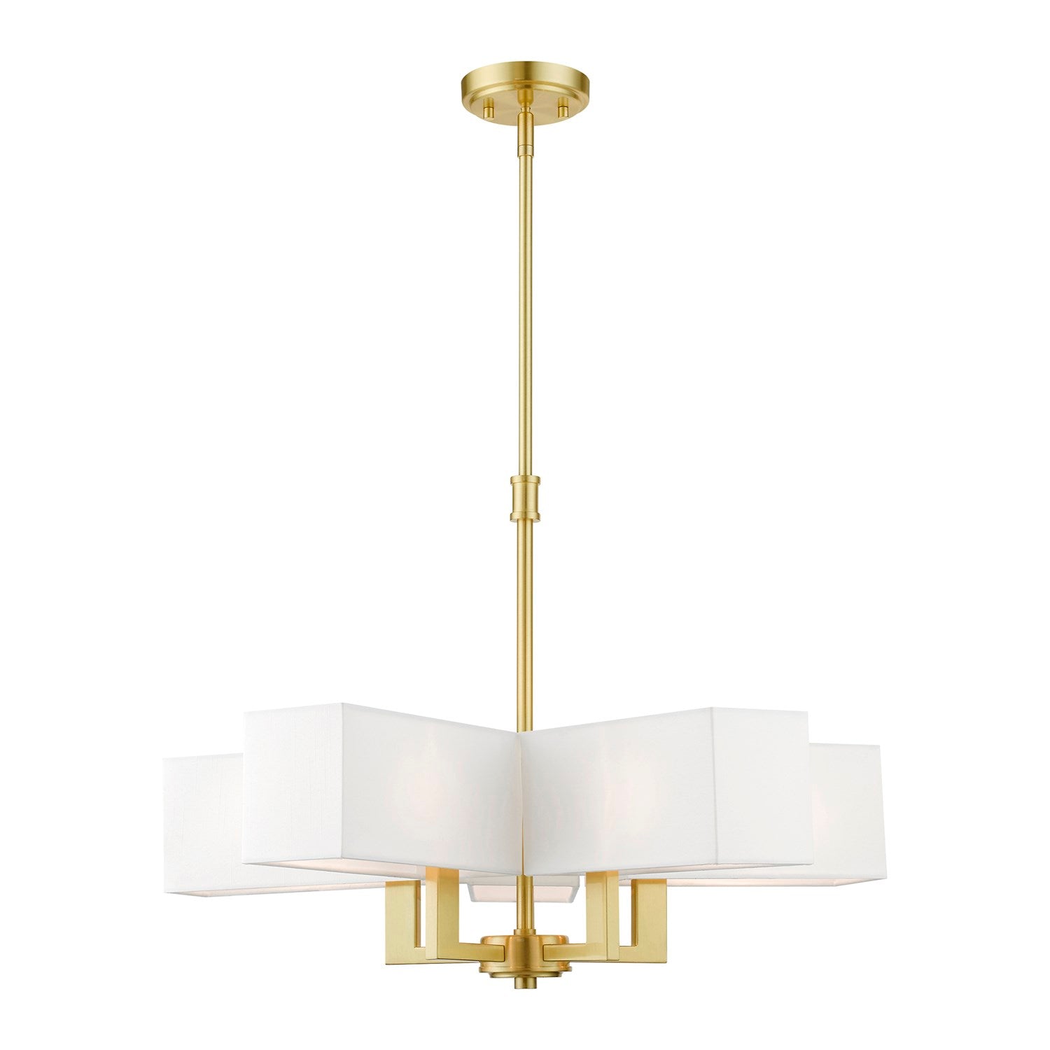 5 Light Black Chandelier by Livex Lighting