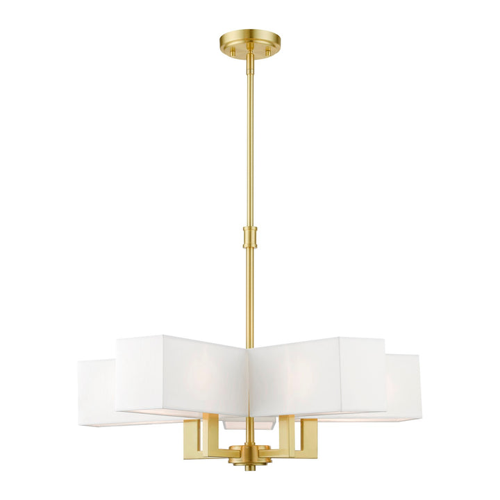 5 Light Black Chandelier by Livex Lighting