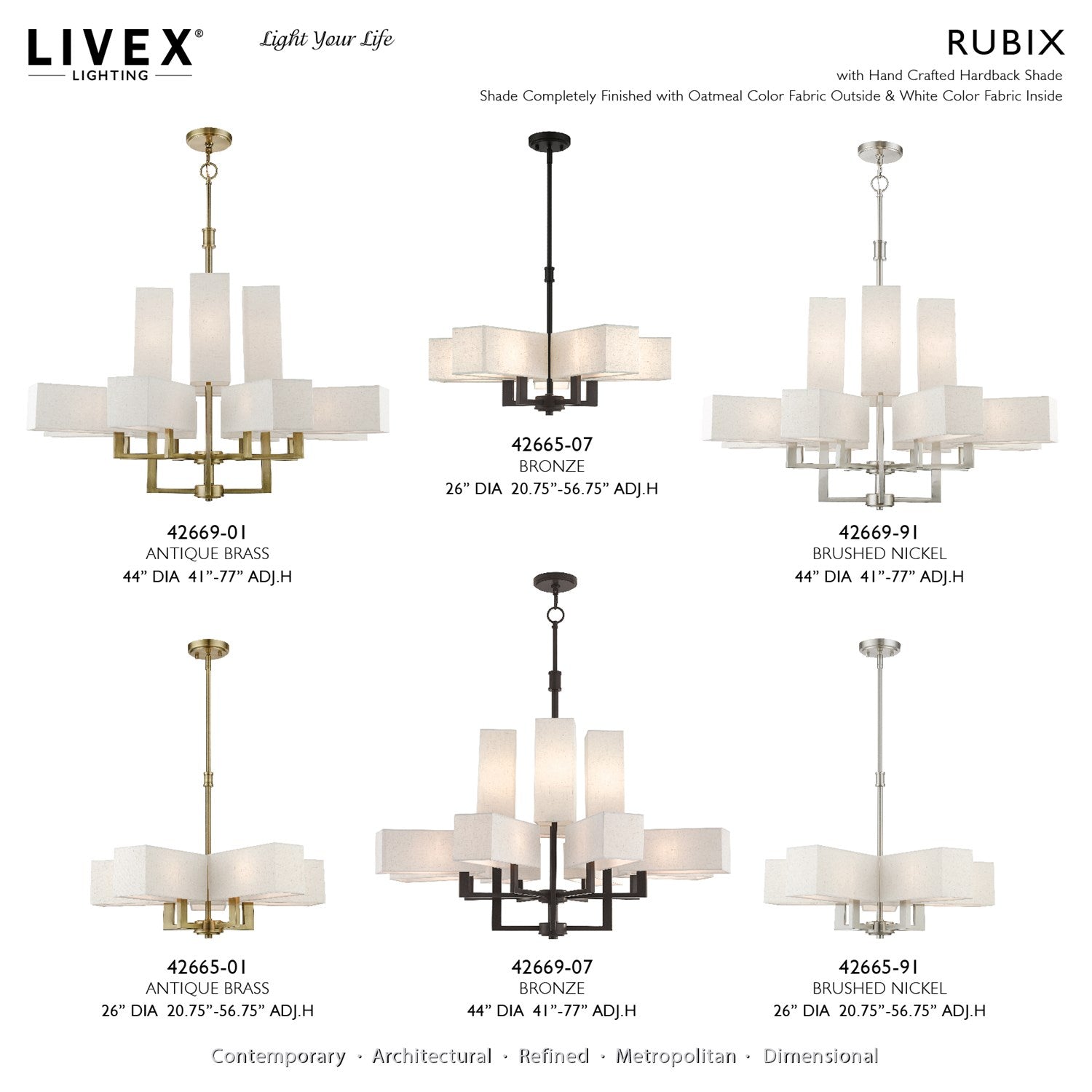 5 Light Antique Brass Chandelier
