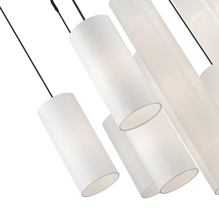 15 Light Black Foyer Chandelier