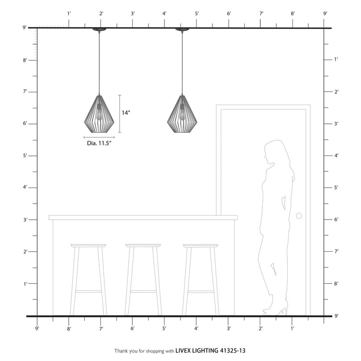 1 Light Textured White With Antique Brass Accents Pendant
