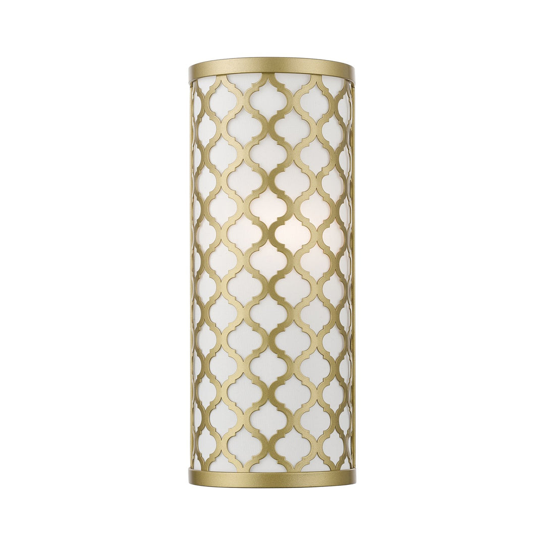 1 Light Soft Gold Ada Single Sconce by Livex Lighting