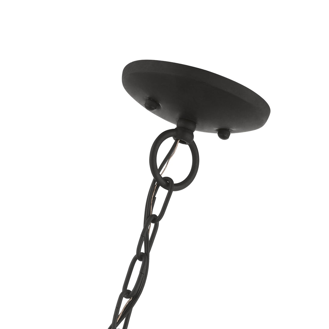 4 Light Black With Brushed Nickel Finish