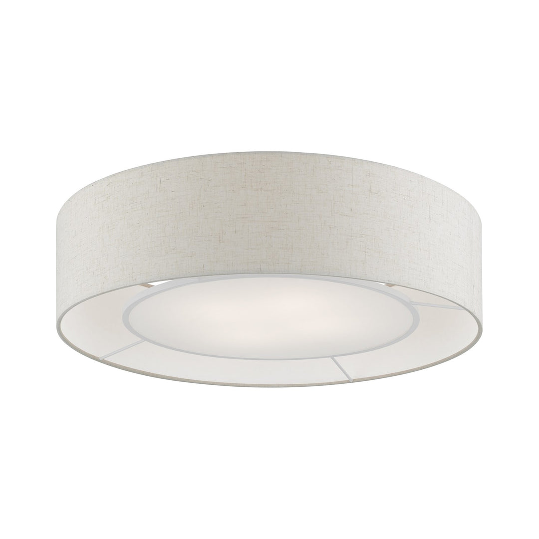 4 Light English Bronze Semi-Flush