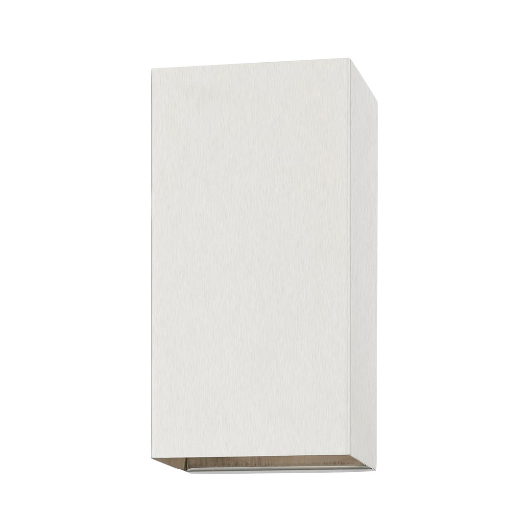 1 Light Brushed Nickel Outdoor / Indoor Ada Medium Sconce