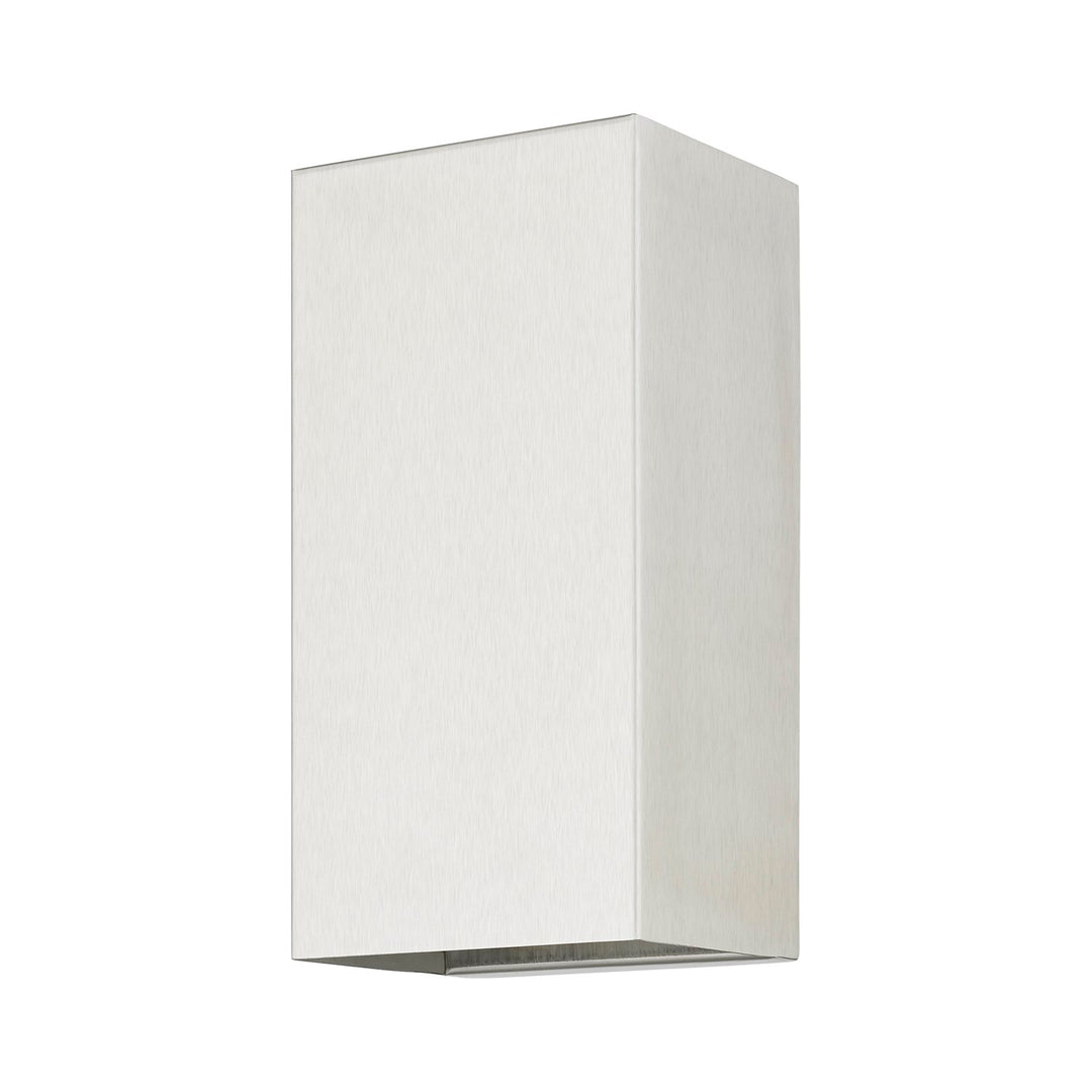 1 Light Brushed Nickel Outdoor / Indoor Ada Medium Sconce