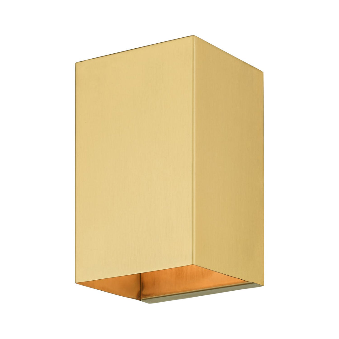 1 Light Satin Gold Outdoor / Indoor Ada Small Sconce