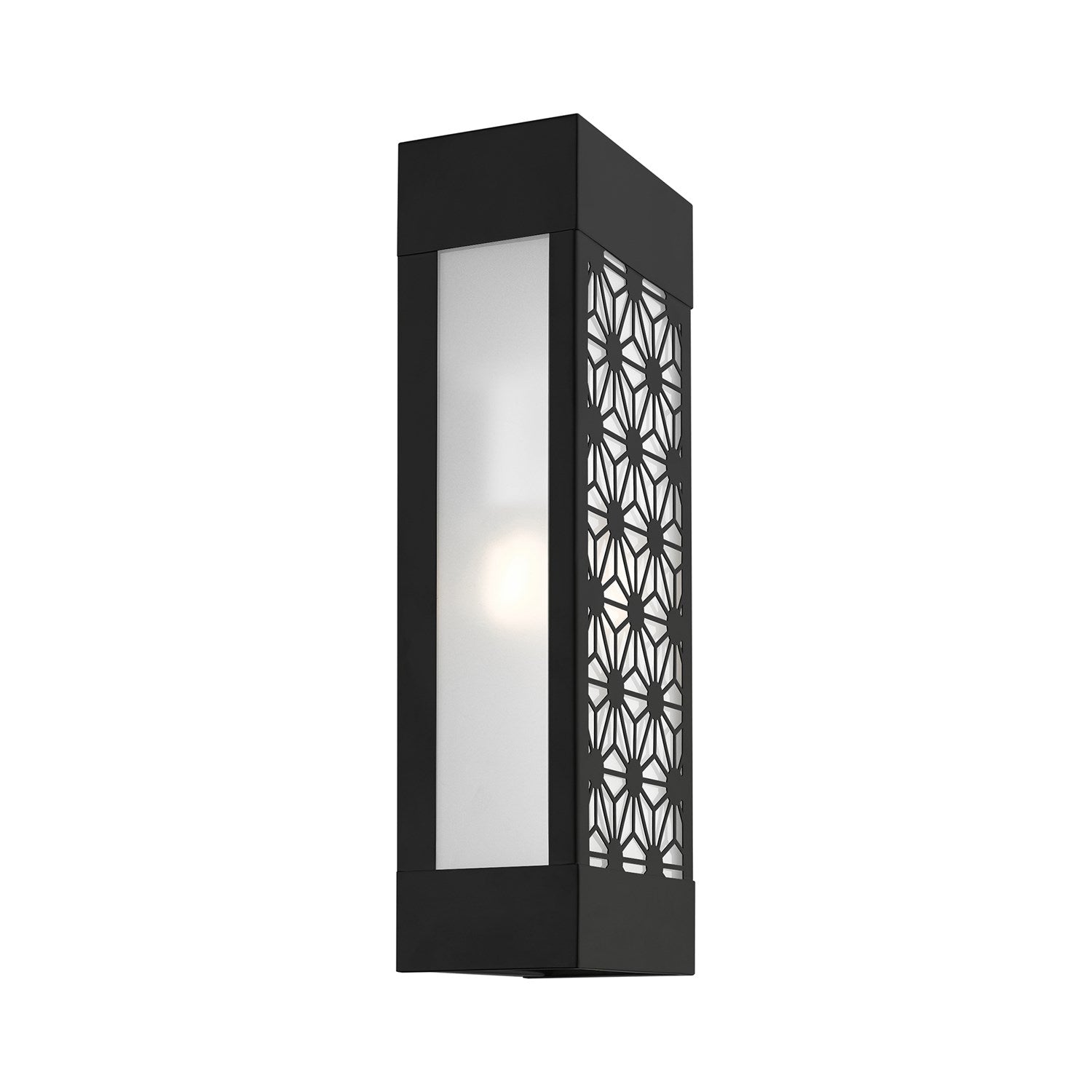 2 Light Black Outdoor Ada Sconce