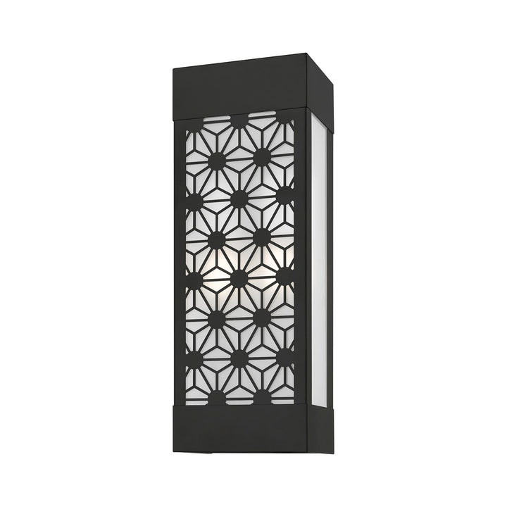 2 Light Black Outdoor Ada Sconce