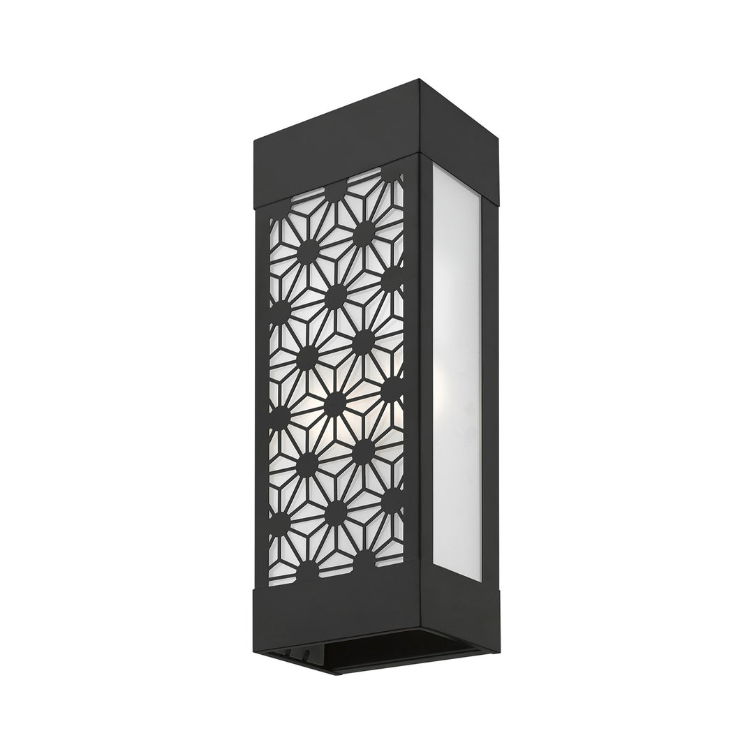 2 Light Black Outdoor Ada Sconce