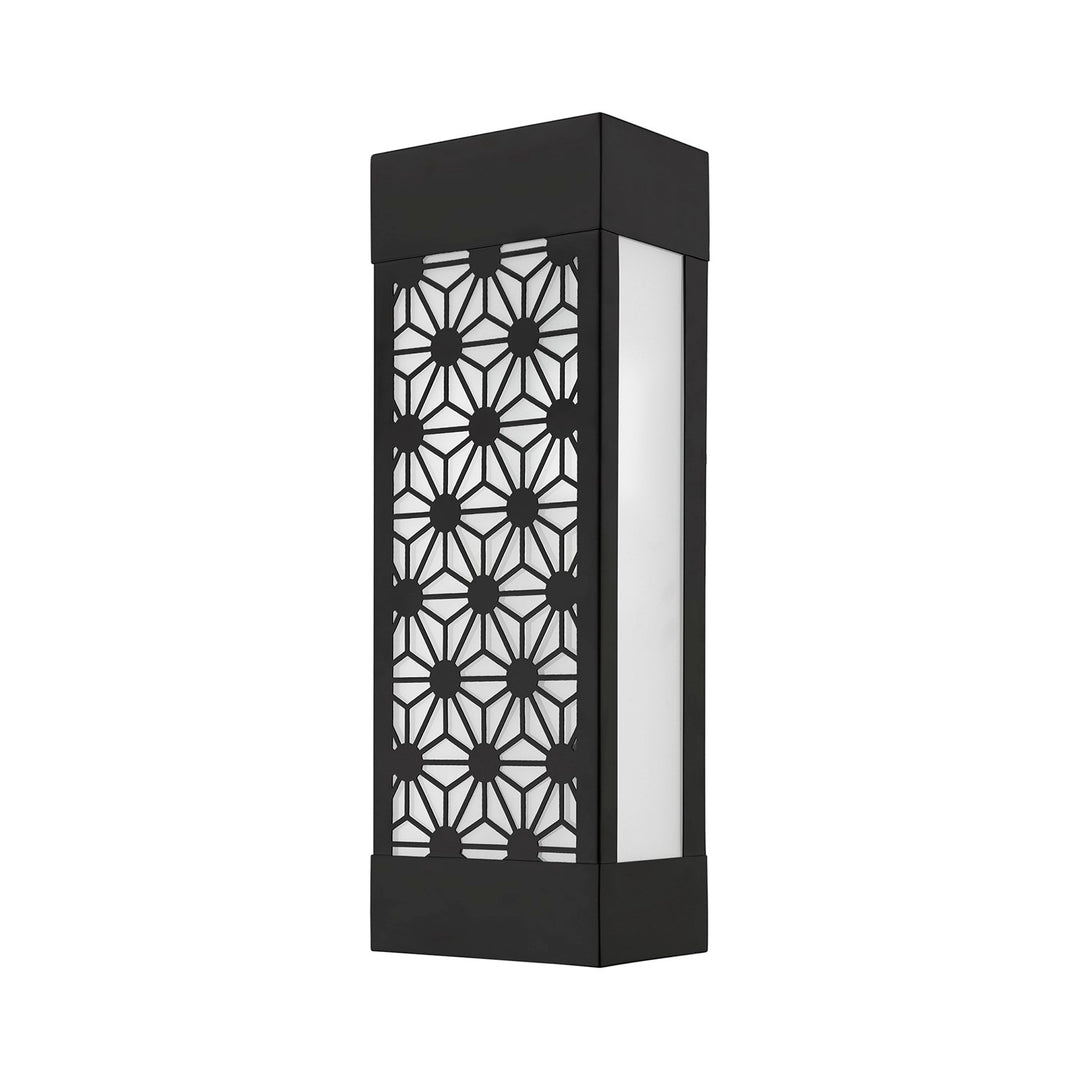 2 Light Black Outdoor Ada Sconce