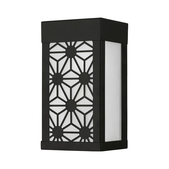 1 Light Black Outdoor Ada Small Sconce