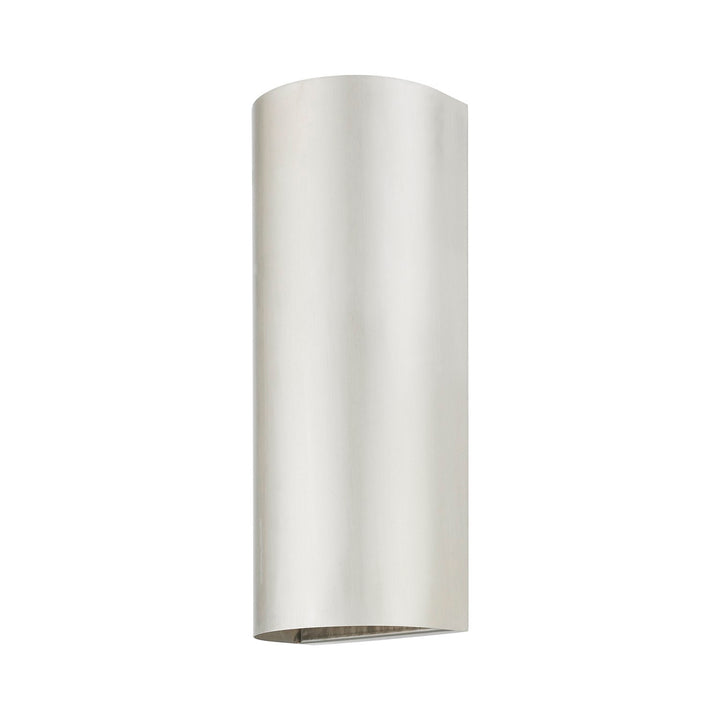 1 Light Brushed Nickel Outdoor / Indoor Ada Large Sconce