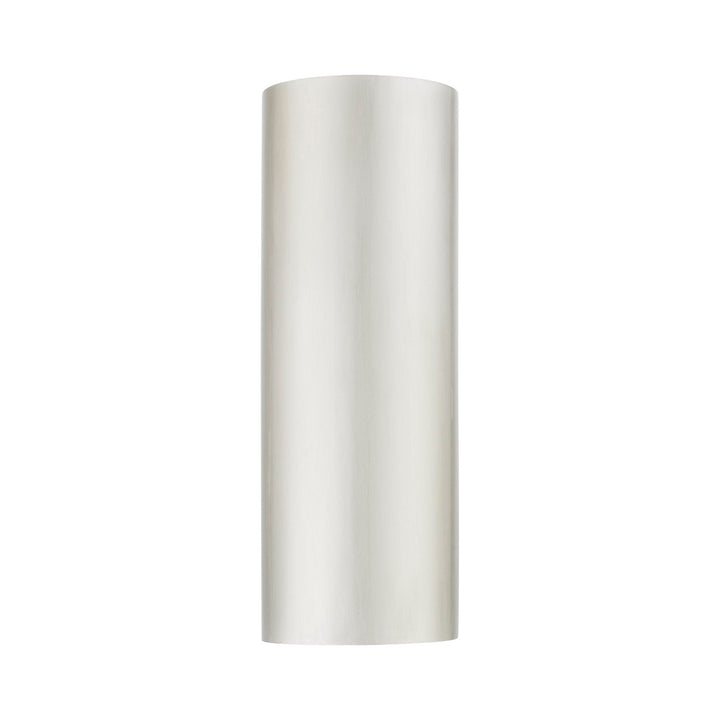 1 Light Brushed Nickel Outdoor / Indoor Ada Large Sconce