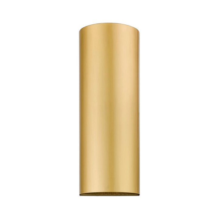 1 Light Satin Gold Outdoor / Indoor Ada Large Sconce by Livex Lighting