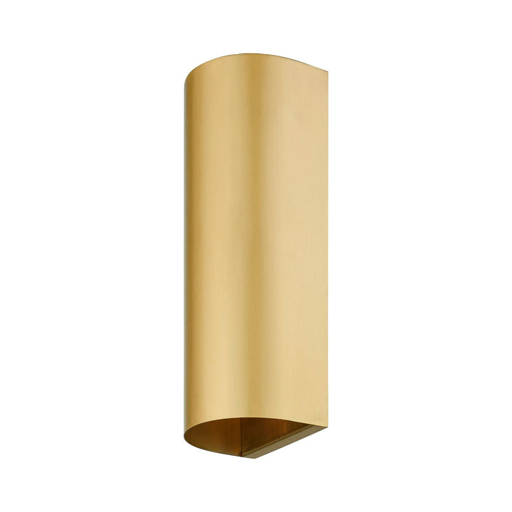 1 Light Satin Gold Outdoor / Indoor Ada Large Sconce