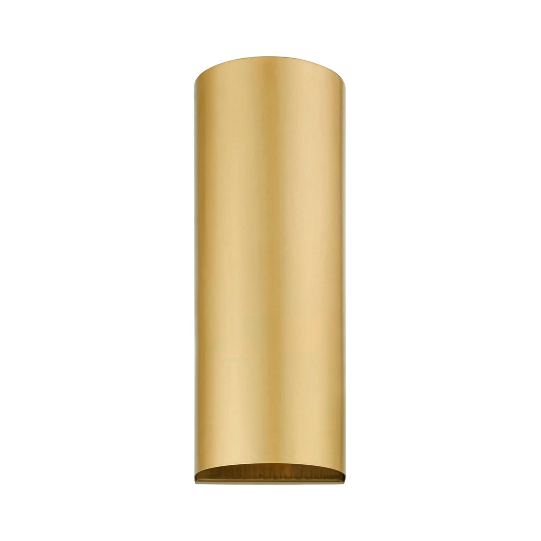 1 Light Satin Gold Outdoor / Indoor Ada Large Sconce
