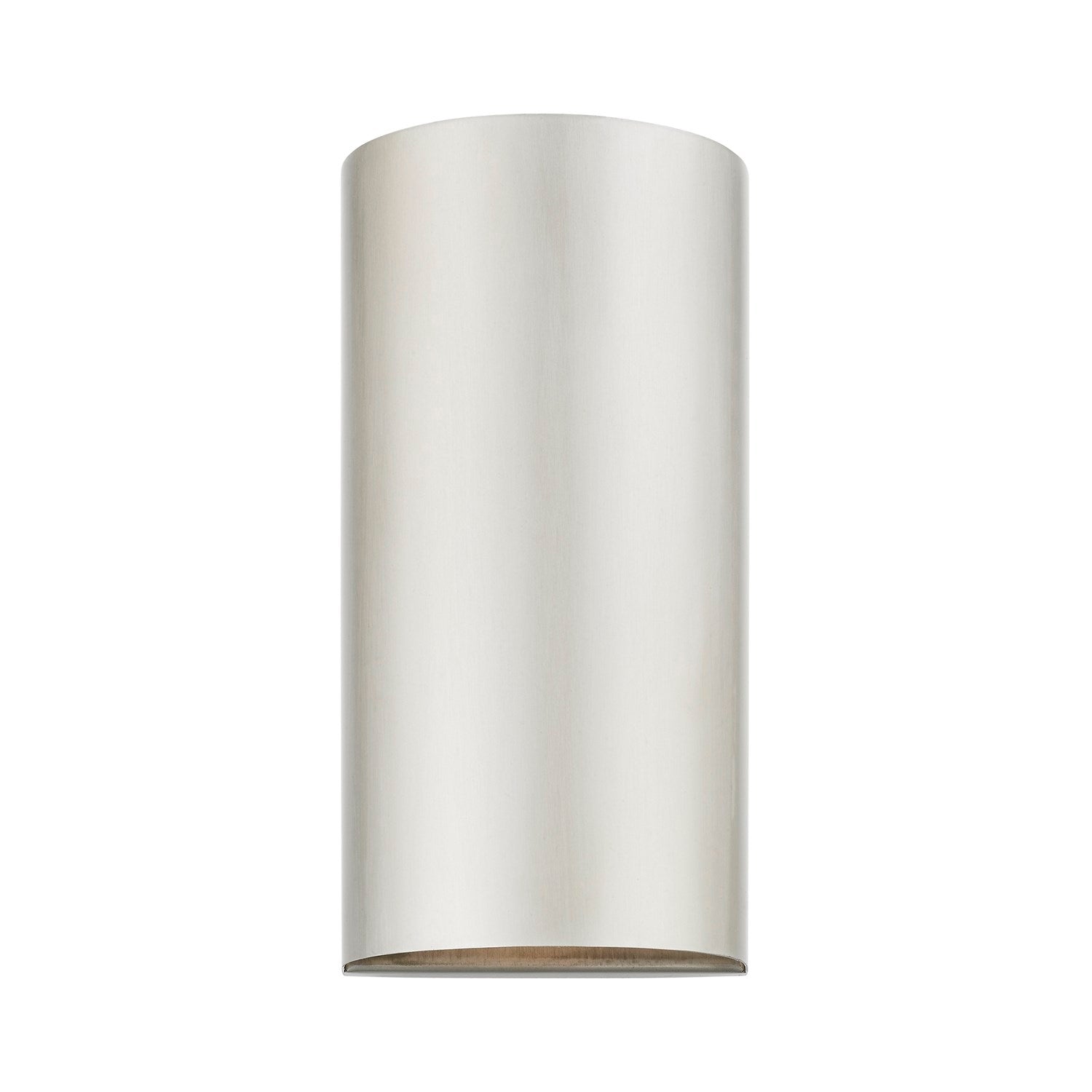 1 Light Brushed Nickel Outdoor / Indoor Ada Medium Sconce by Livex Lighting