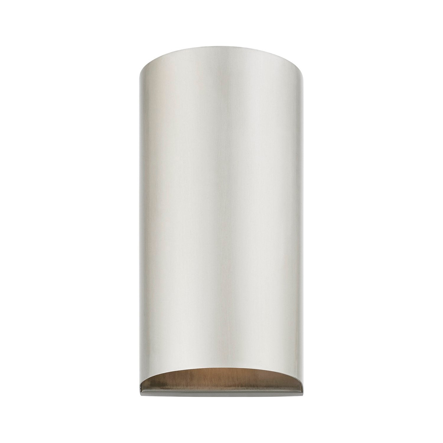 1 Light Brushed Nickel Outdoor / Indoor Ada Medium Sconce