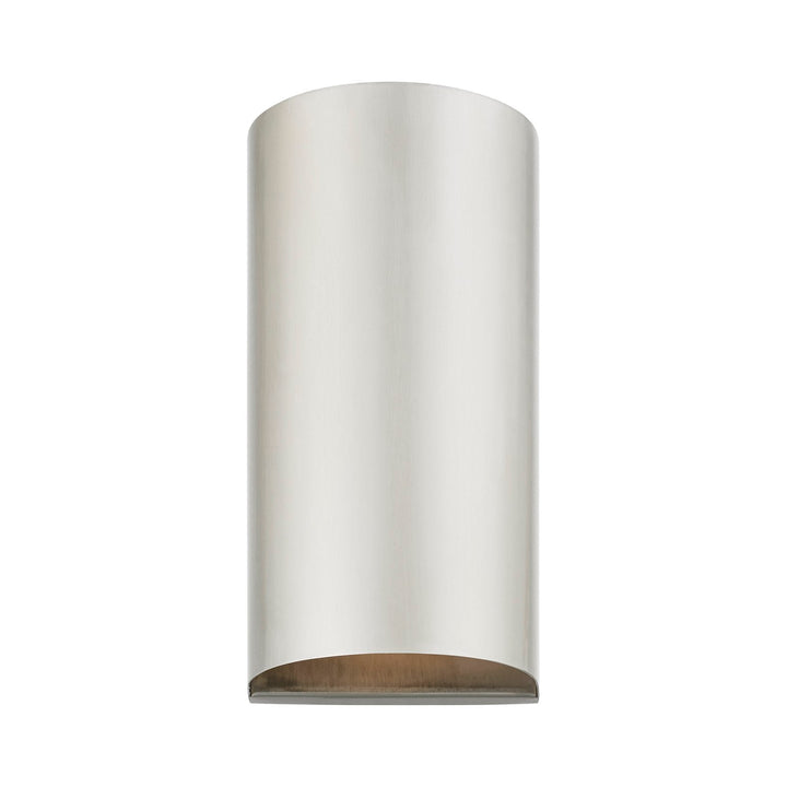 1 Light Brushed Nickel Outdoor / Indoor Ada Medium Sconce