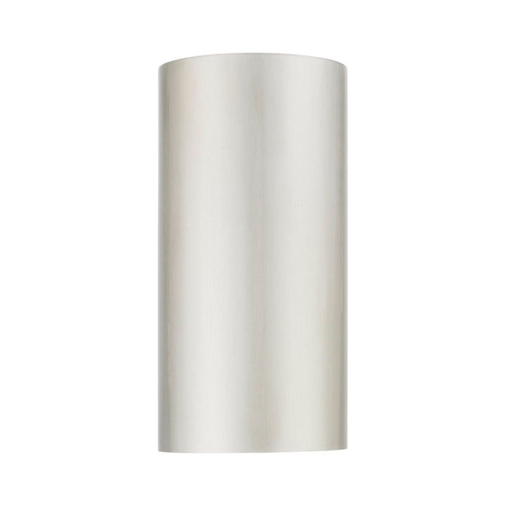 1 Light Brushed Nickel Outdoor / Indoor Ada Medium Sconce