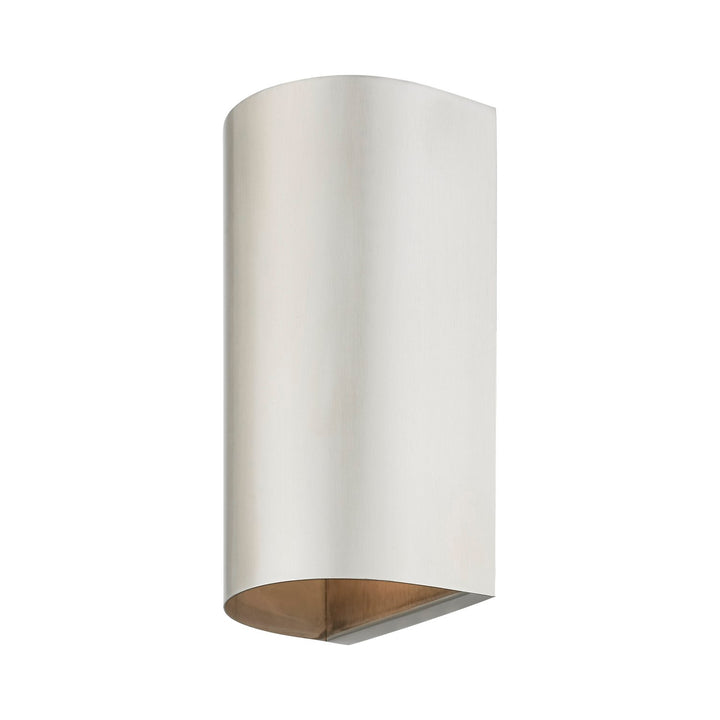 1 Light Brushed Nickel Outdoor / Indoor Ada Medium Sconce