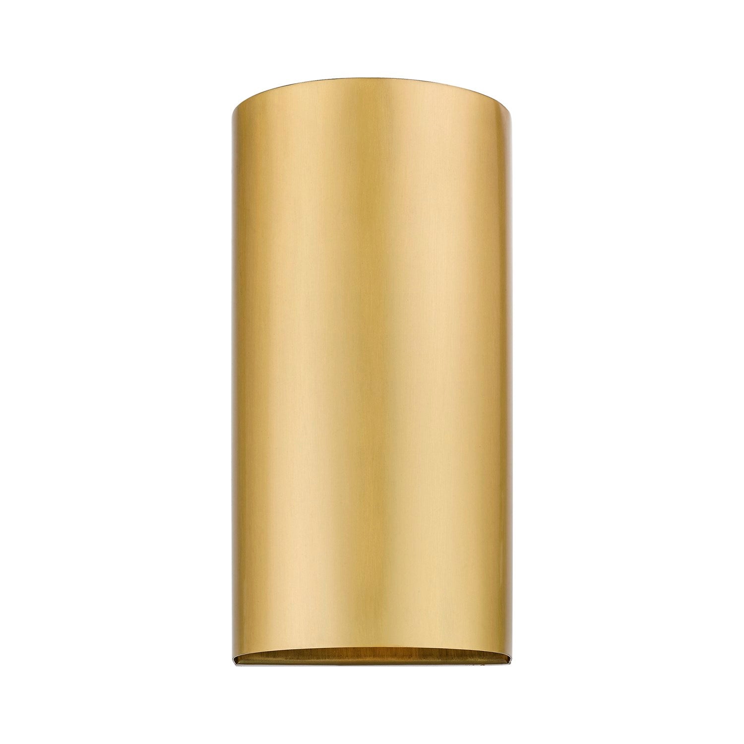 1 Light Satin Gold Outdoor / Indoor Ada Medium Sconce by Livex Lighting