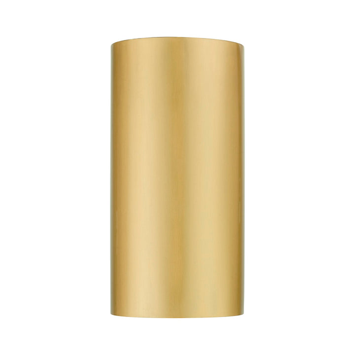 1 Light Satin Gold Outdoor / Indoor Ada Medium Sconce