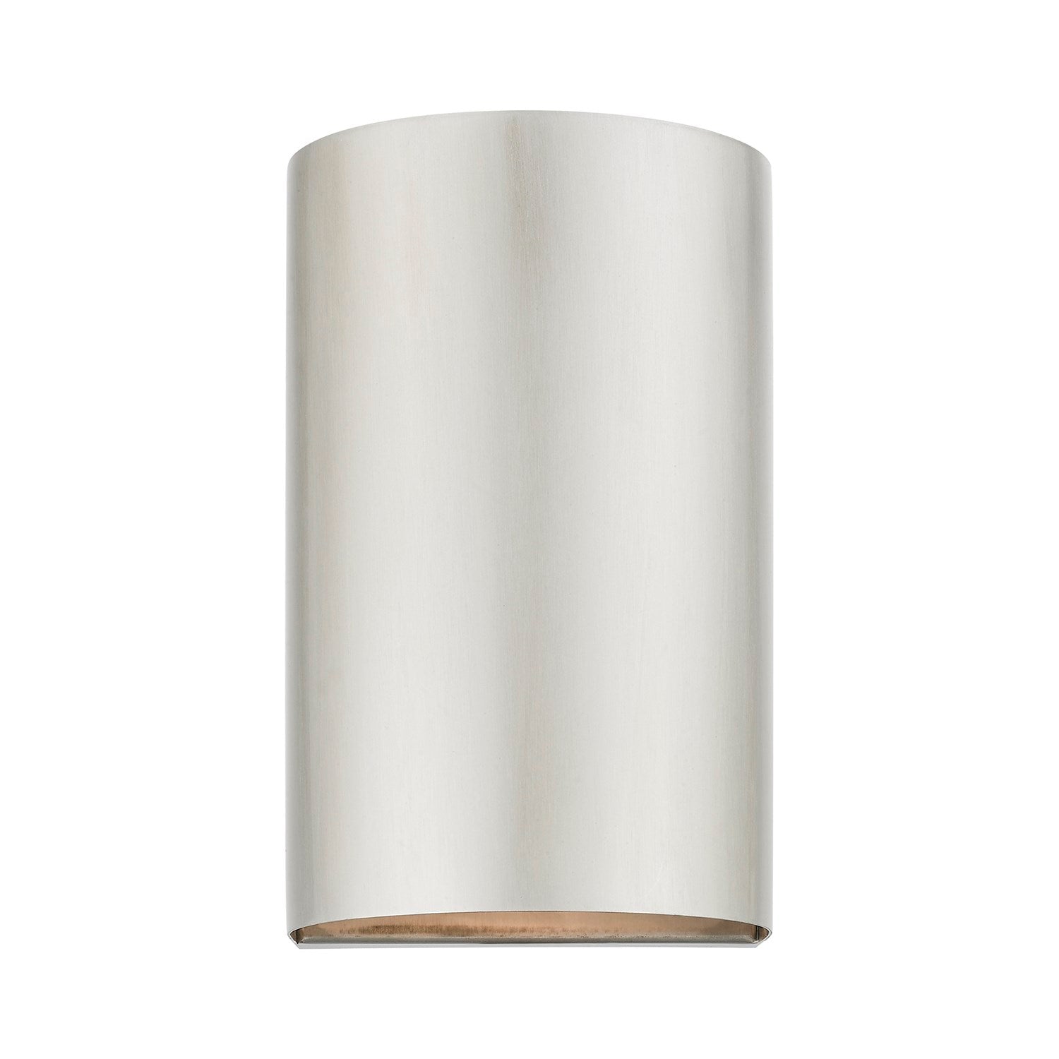 1 Light Brushed Nickel Outdoor / Indoor Ada Small Sconce by Livex Lighting
