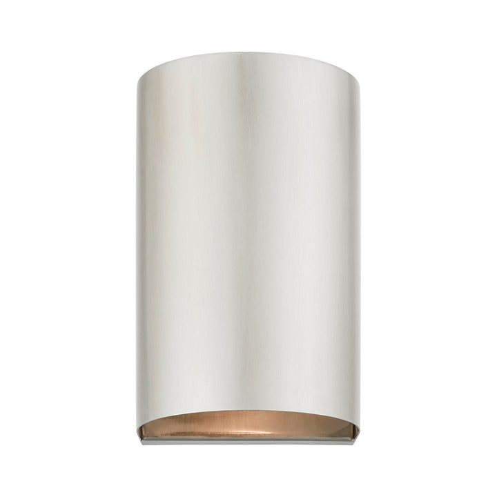 1 Light Brushed Nickel Outdoor / Indoor Ada Small Sconce