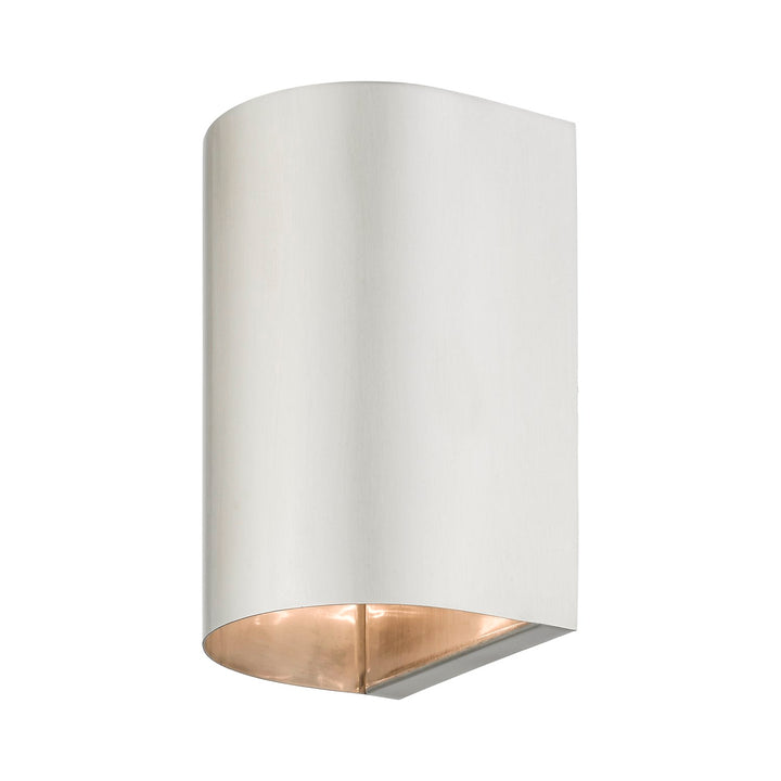 1 Light Brushed Nickel Outdoor / Indoor Ada Small Sconce