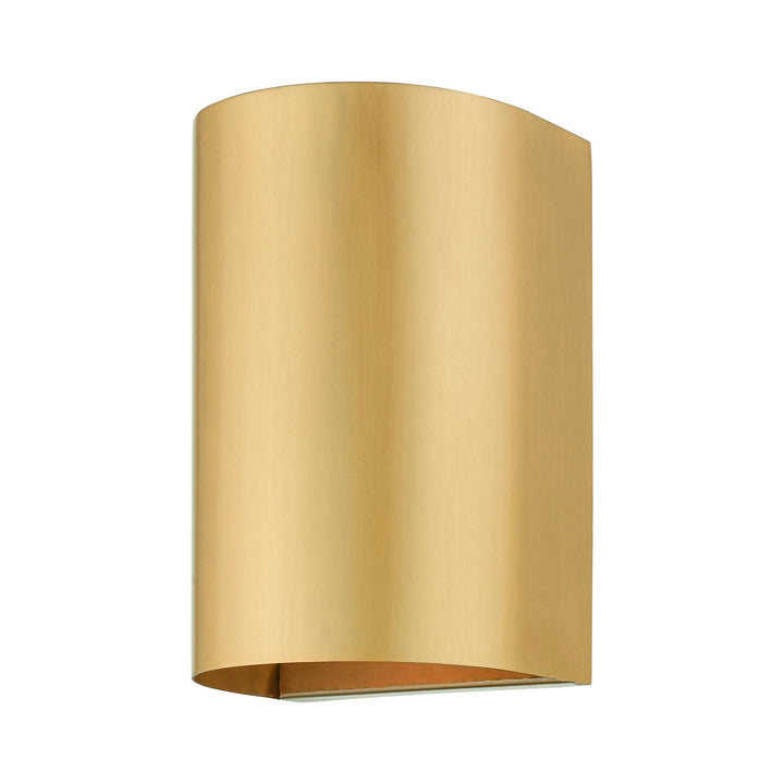 1 Light Satin Gold Outdoor / Indoor Ada Small Sconce