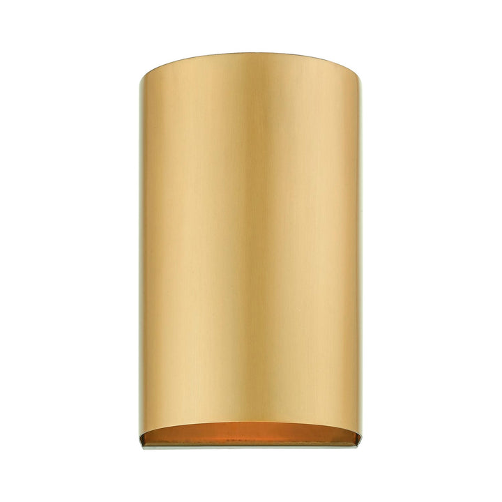 1 Light Satin Gold Outdoor / Indoor Ada Small Sconce