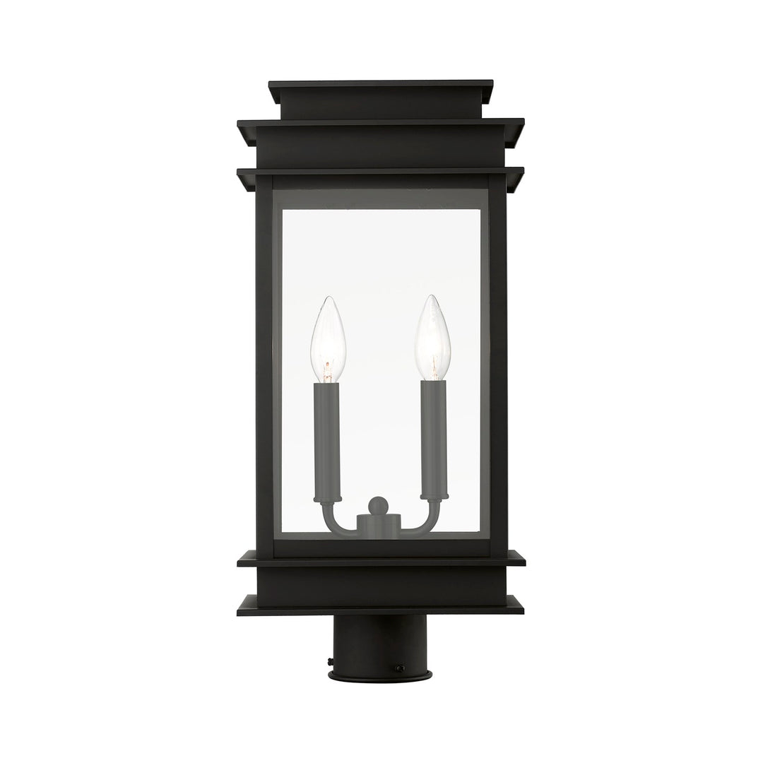 2 Light Black With Polished Chrome Stainless Steel Reflector