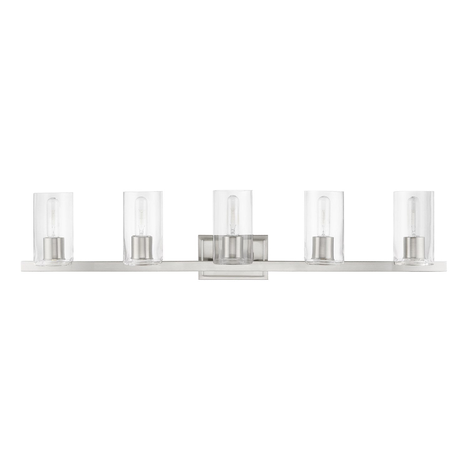 5 Light Brushed Nickel Vanity Sconce