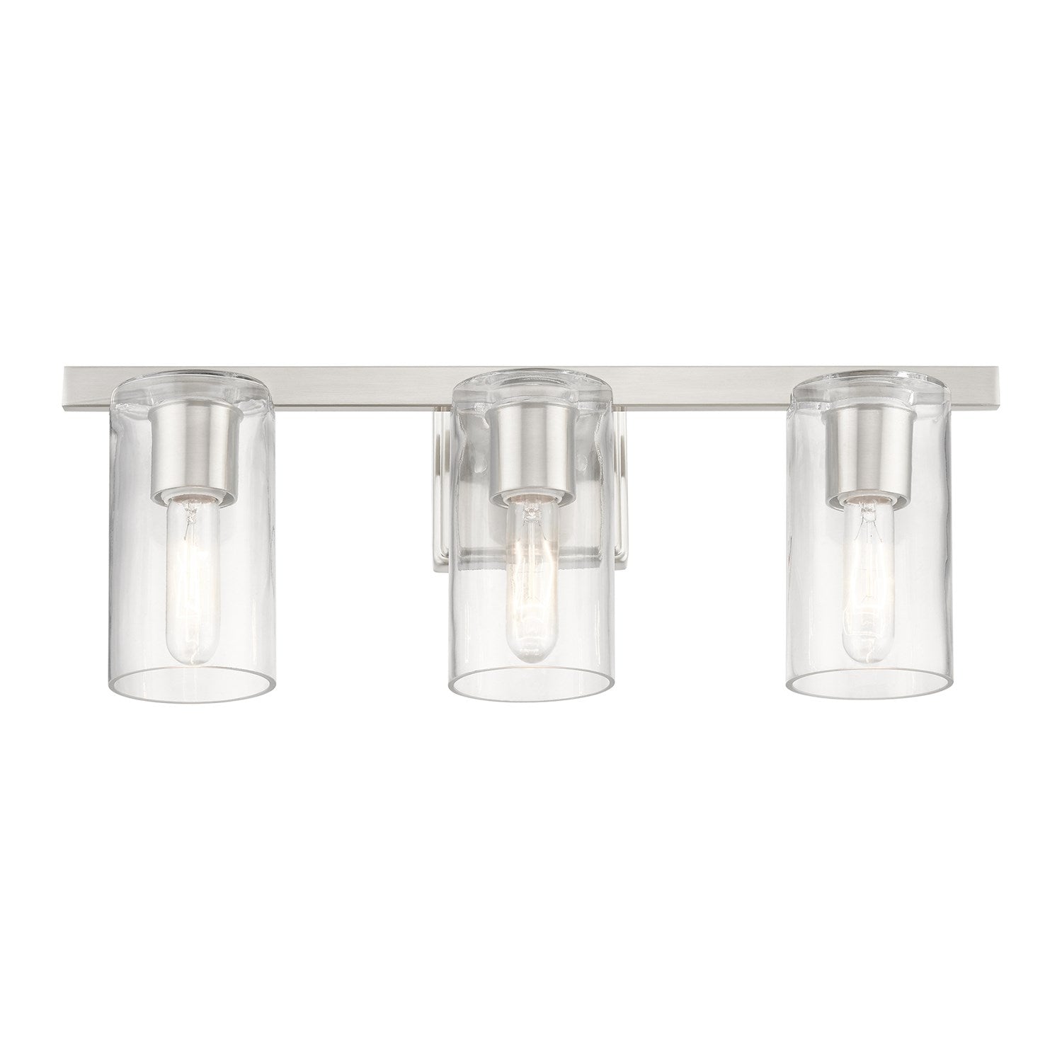 3 Light Brushed Nickel Vanity Sconce