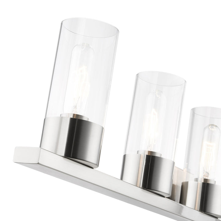 5 Light Brushed Nickel Vanity Sconce