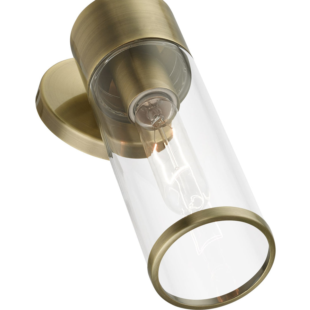 1 Light Antique Brass Ada Single Sconce