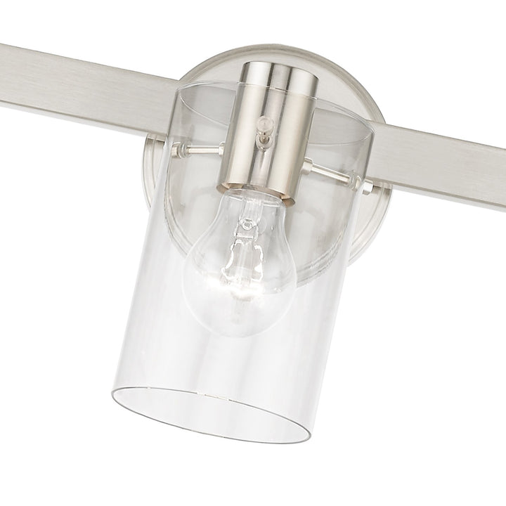 5 Light Brushed Nickel Vanity Sconce
